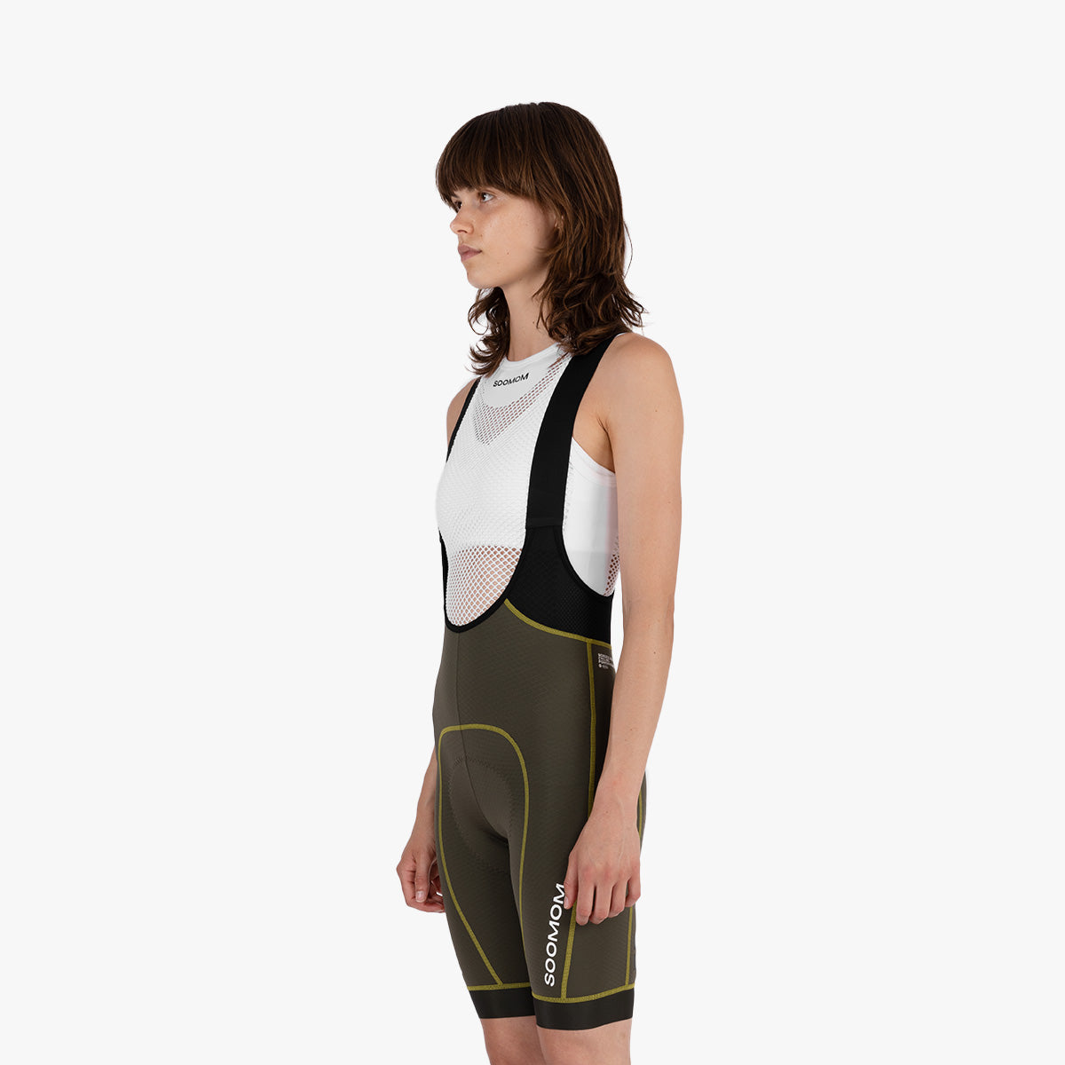Women's Race Bib Shorts - Army Green