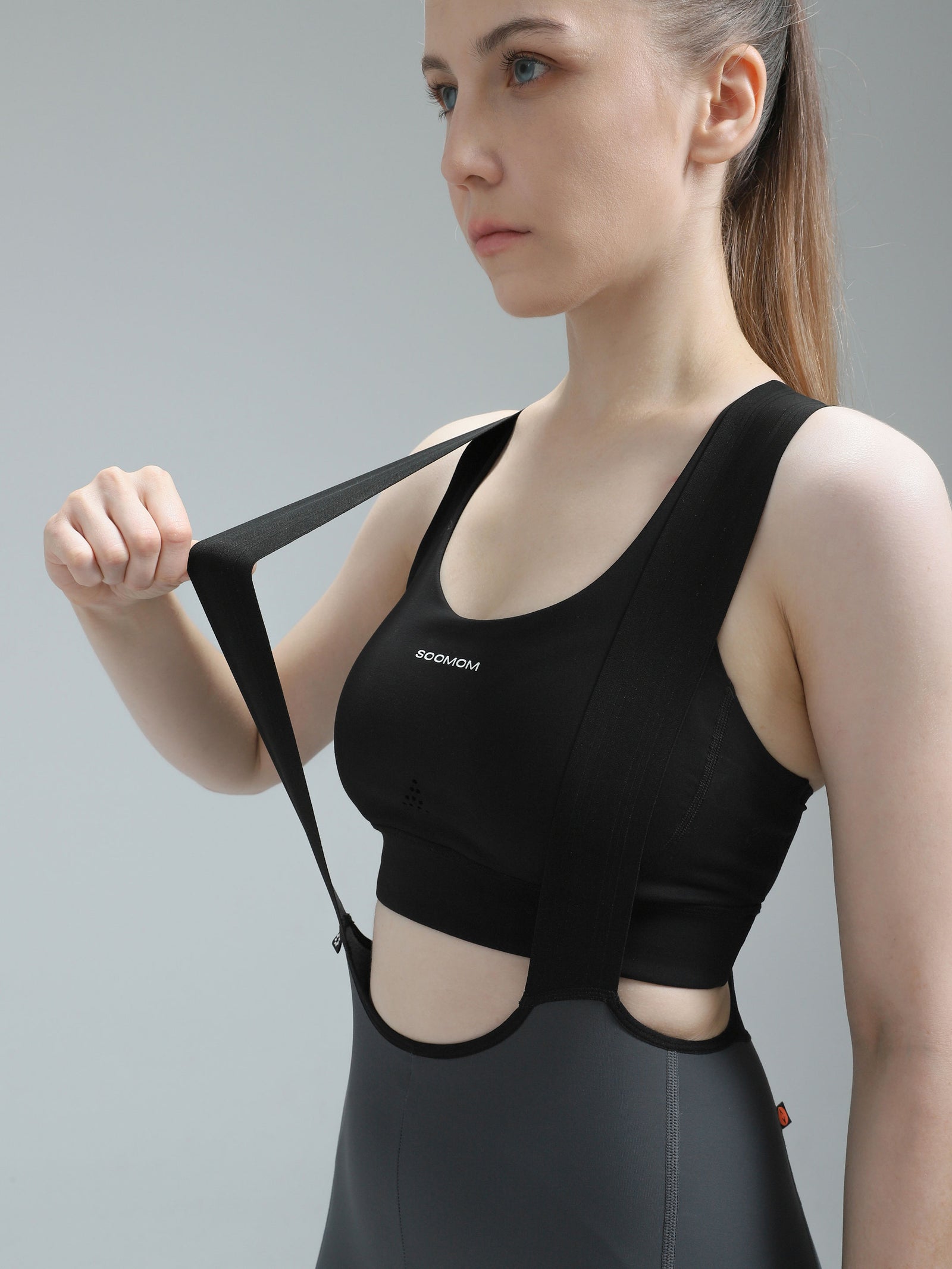 Women's All-Round Cargo Thermal Bib Tights - Storm Ash