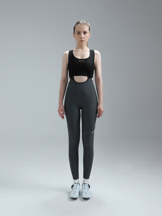 Women's All-Round Cargo Thermal Bib Tights - Storm Ash — alternate view