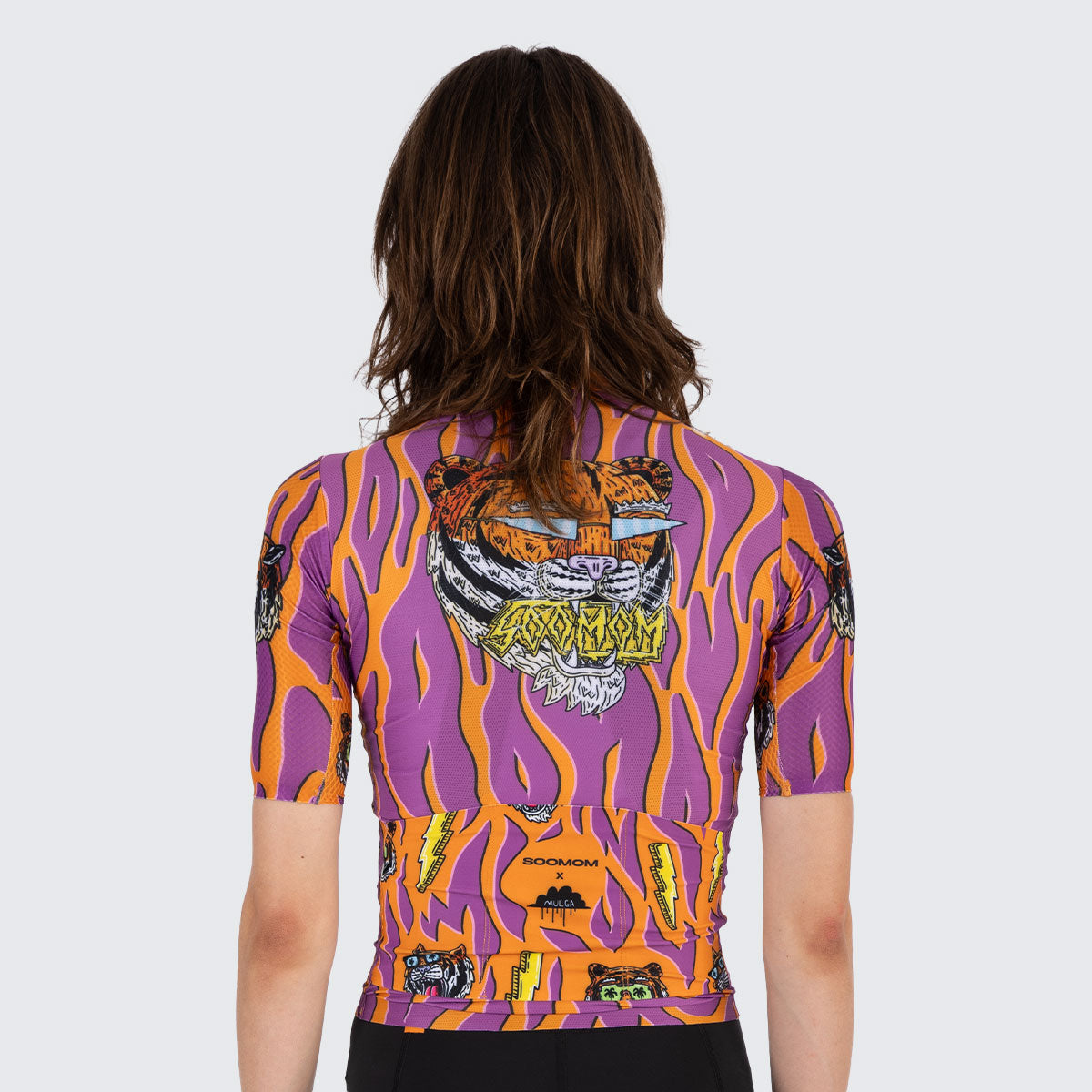 SOOMOM X Mulga Women's Art Series Jersey - Tiger Storm