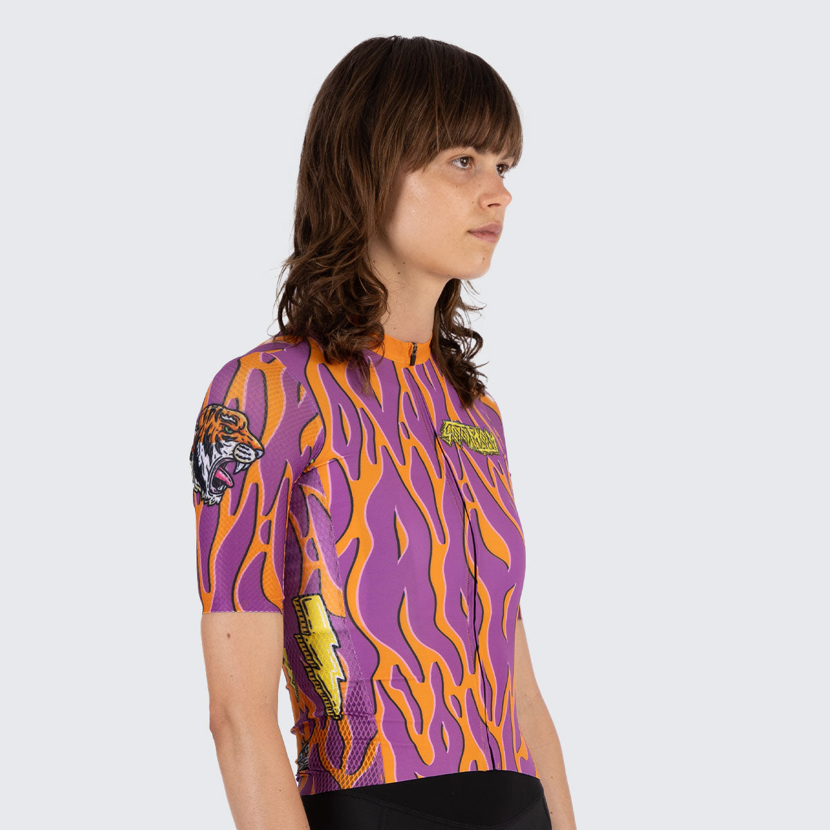 SOOMOM X Mulga Women's Art Series Jersey - Tiger Storm