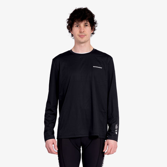 Urban Motion L/s Tee Crew - Black — alternate view