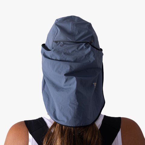 VeloShield Escape Cap - Steel Blue SOOMOM | Cycling Apparel