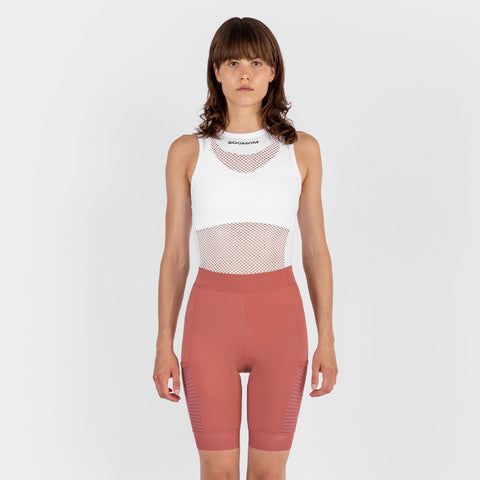 Women's Base Cargo Short - Desert Coral SOOMOM | Cycling Apparel