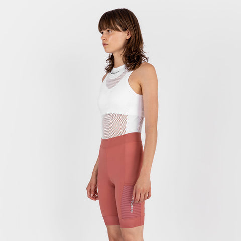 Women's Base Cargo Short - Desert Coral SOOMOM | Cycling Apparel