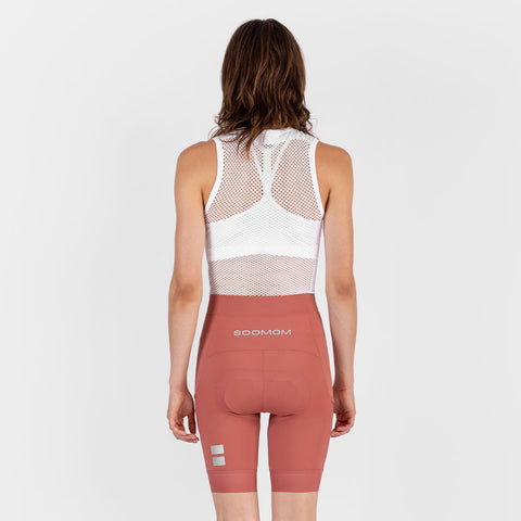 Women's Base Cargo Short - Desert Coral SOOMOM | Cycling Apparel