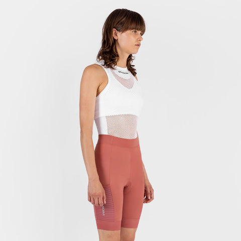 Women's Base Cargo Short - Desert Coral SOOMOM | Cycling Apparel