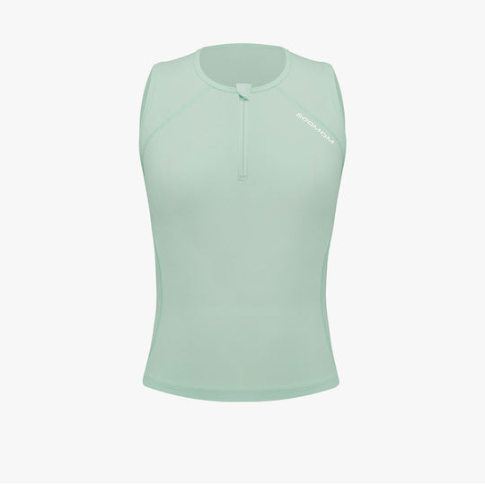 Women's Sleeveless Base Aero Vest - Mistleaf