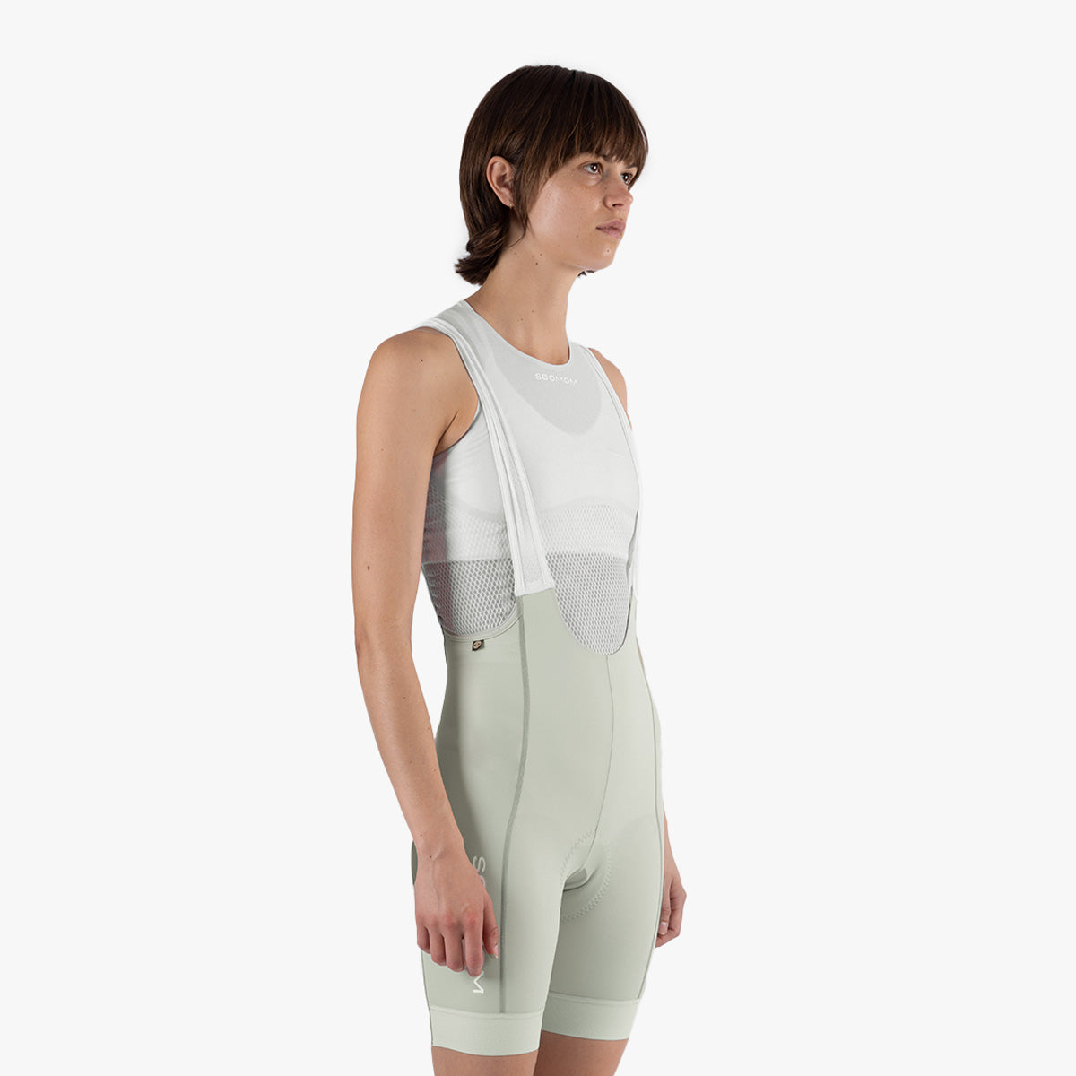 Women’s Base Mini Bib Shorts - Oat Dust
