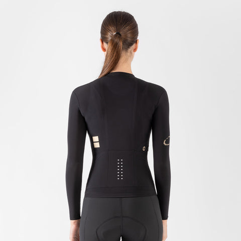 Women's All-Round LS Jersey - Ebony SOOMOM | Cycling Apparel