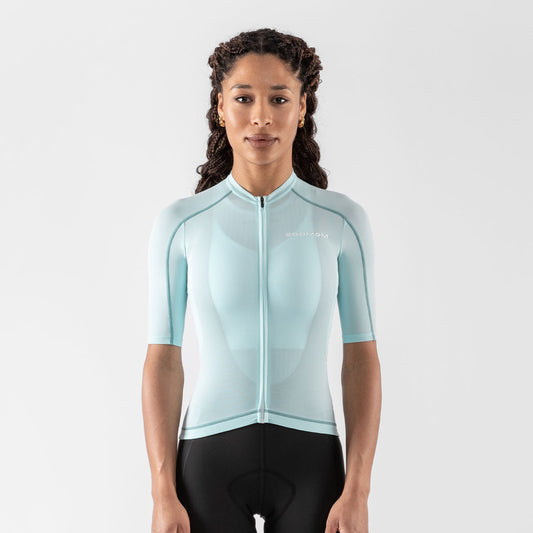 Women's Base Jersey - Glacier Blue — alternate view