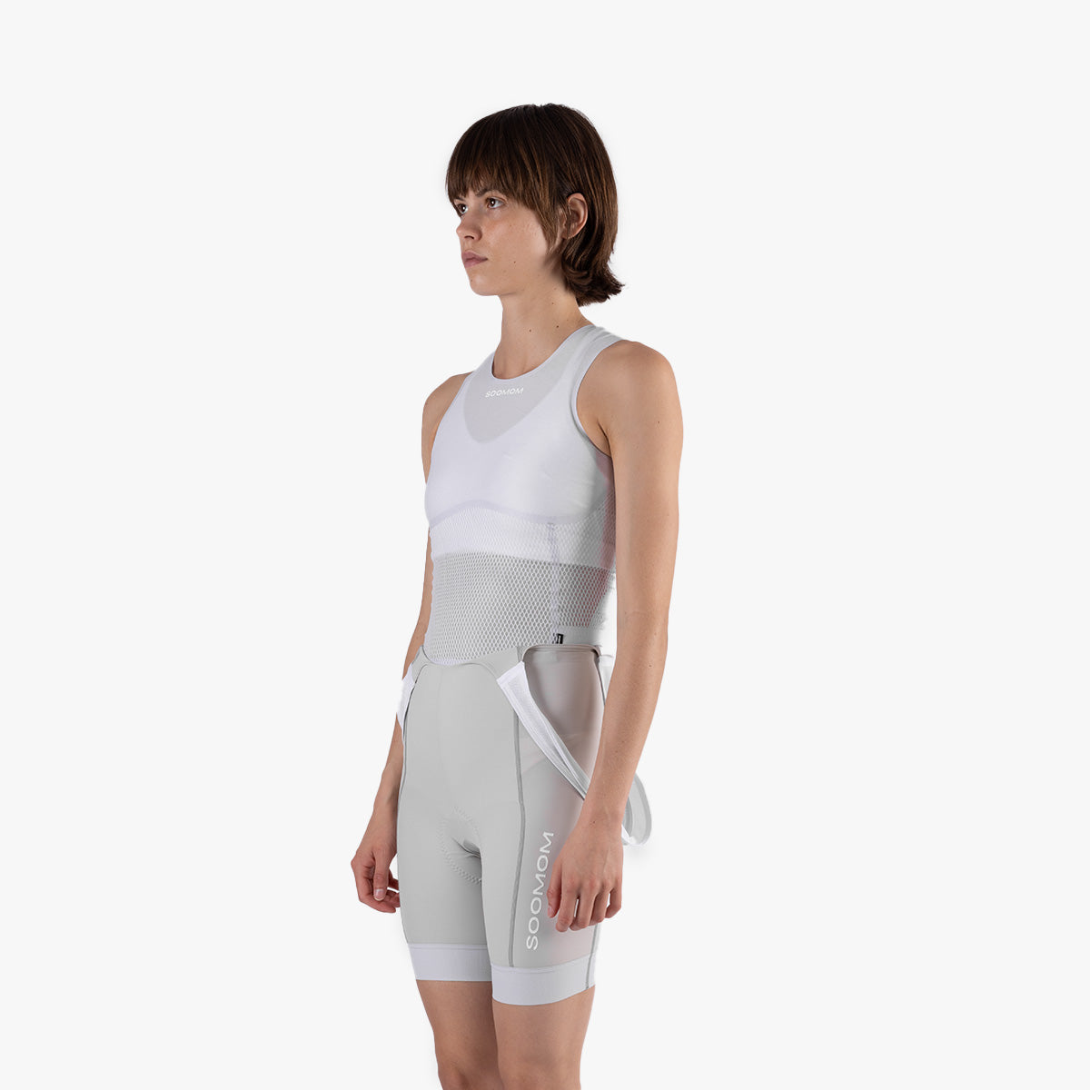 Womens' Race ProMesh Base Layer - Fogstone Grey