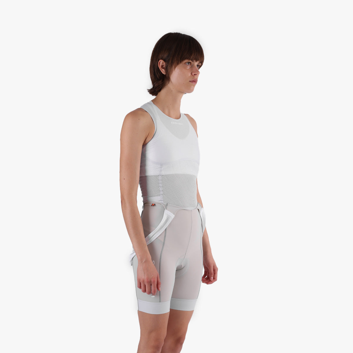 Womens' Race ProMesh Base Layer - Fogstone Grey