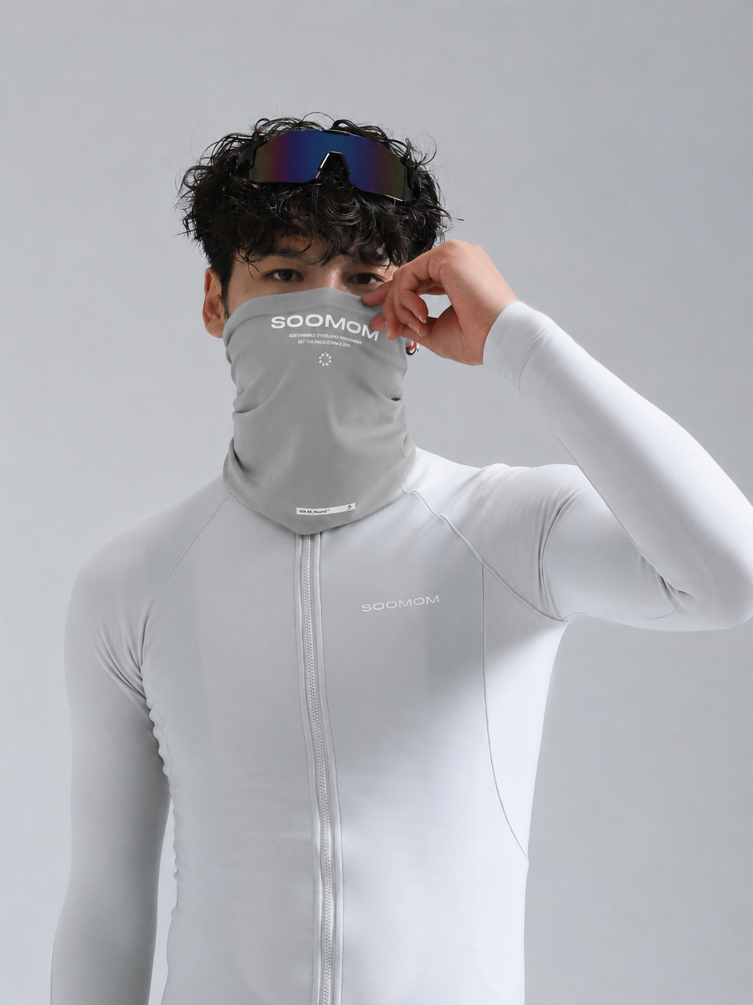 All-Round Cycling Neck Warmer - Cream