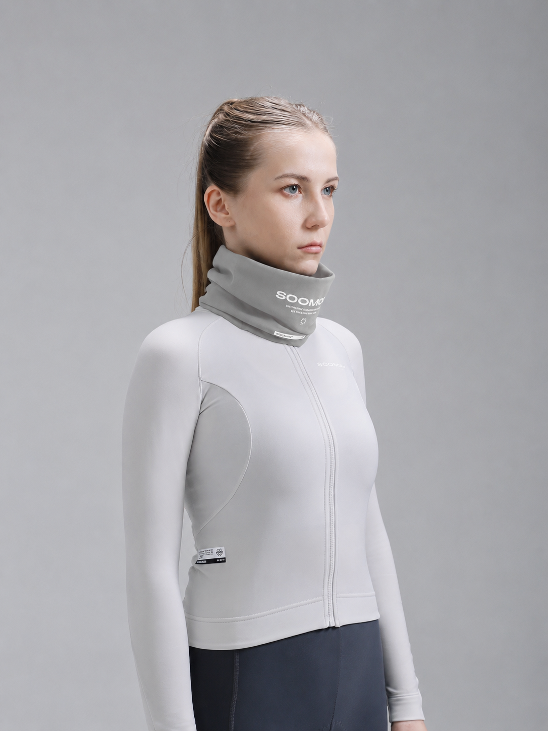 All-Round Cycling Neck Warmer - Cream