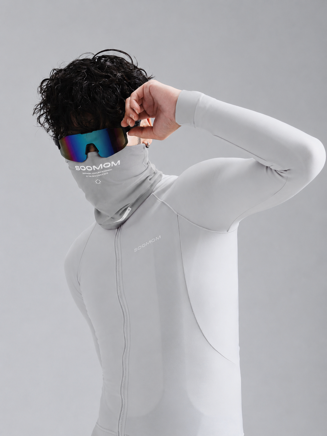 All-Round Cycling Neck Warmer - Cream