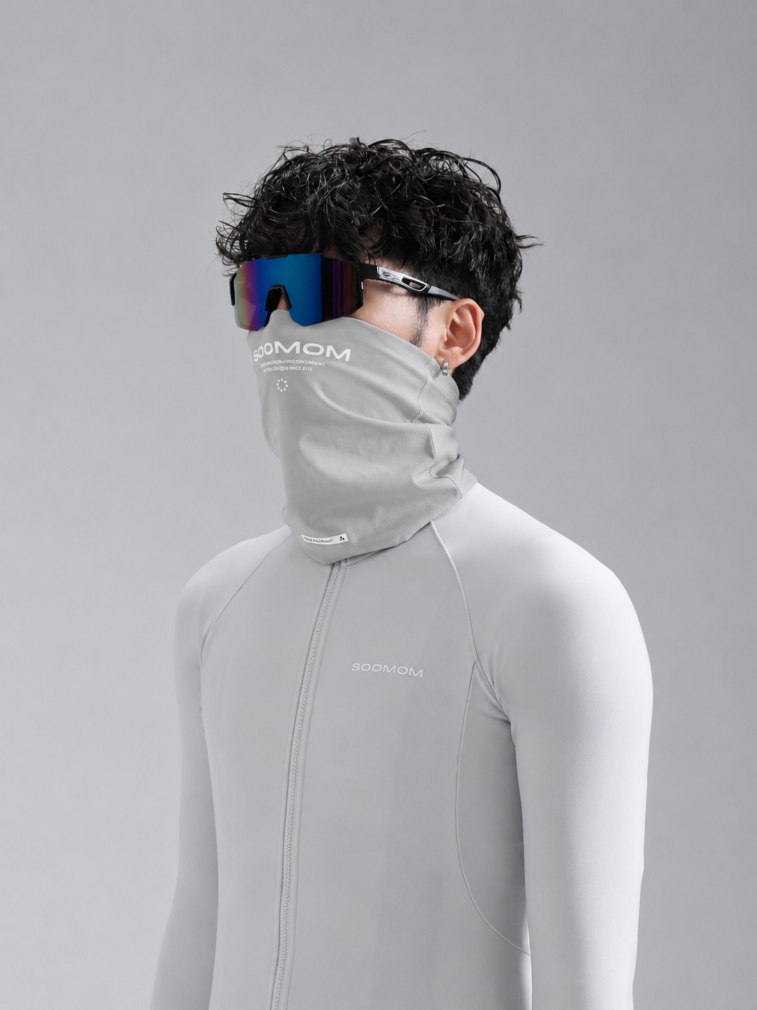 All-Round Cycling Neck Warmer - Cream