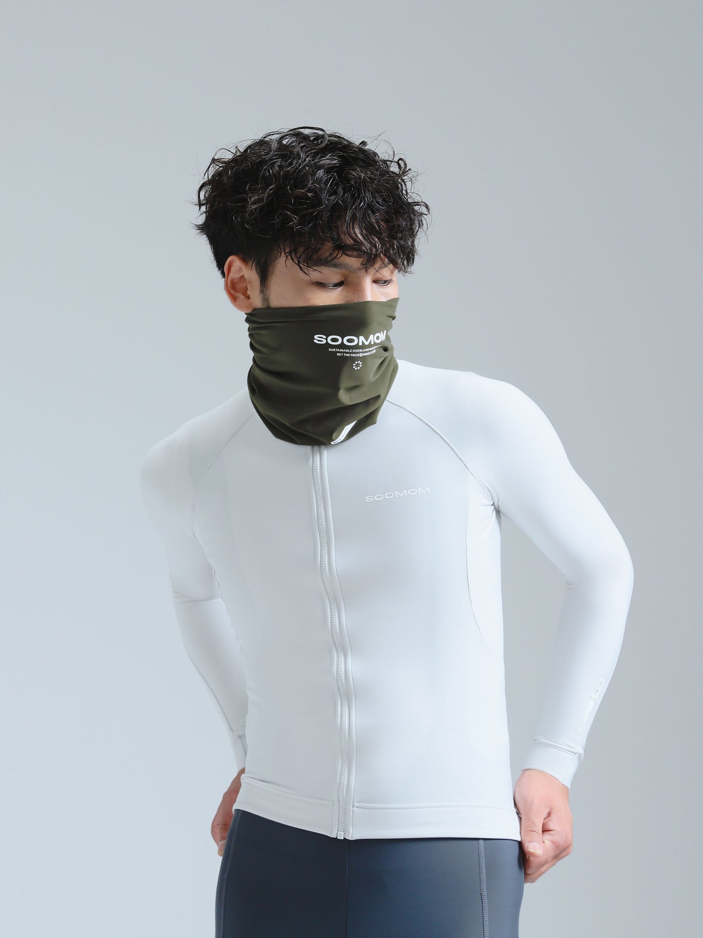 All-Round Cycling Neck Warmer - Forest