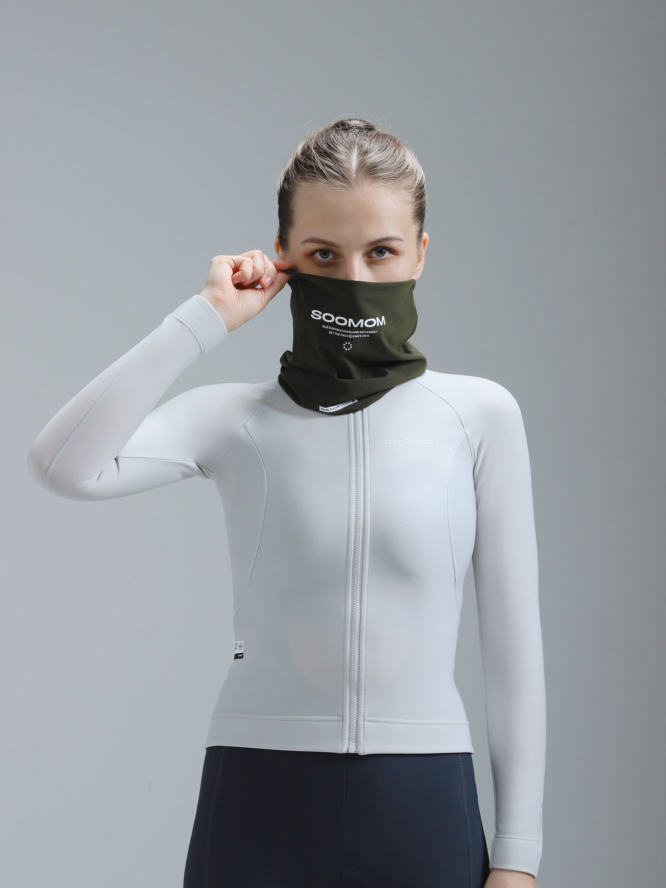 All-Round Cycling Neck Warmer - Forest