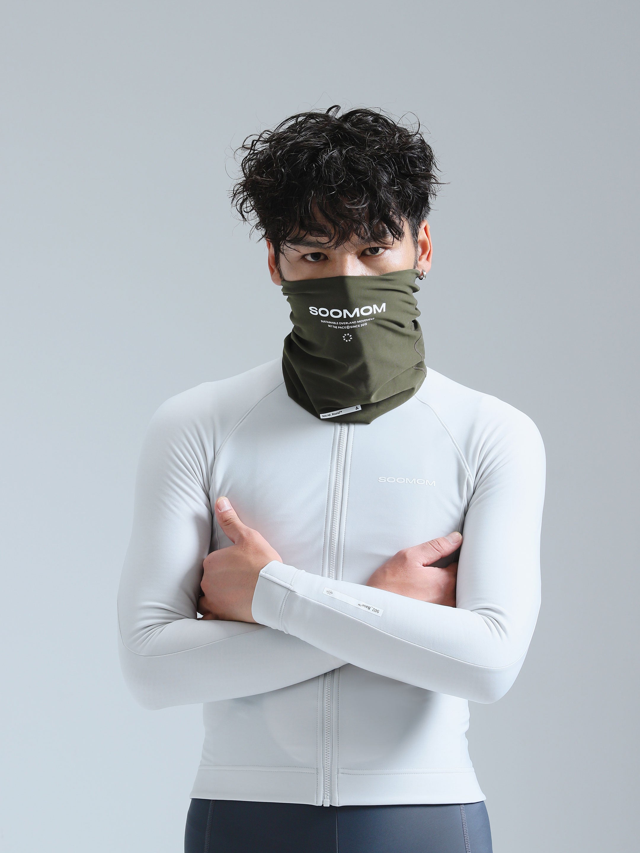 All-Round Cycling Neck Warmer - Forest