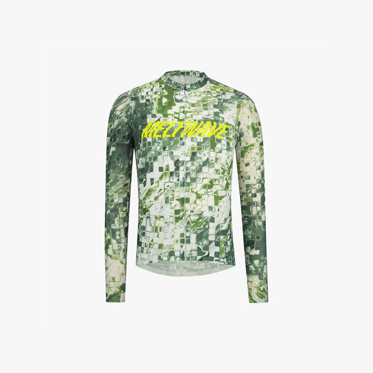 All-Round Meltwave LS Jersey - Glacial Moss