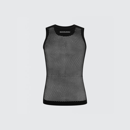 All-Round Mesh Singlet Base Layer - Black