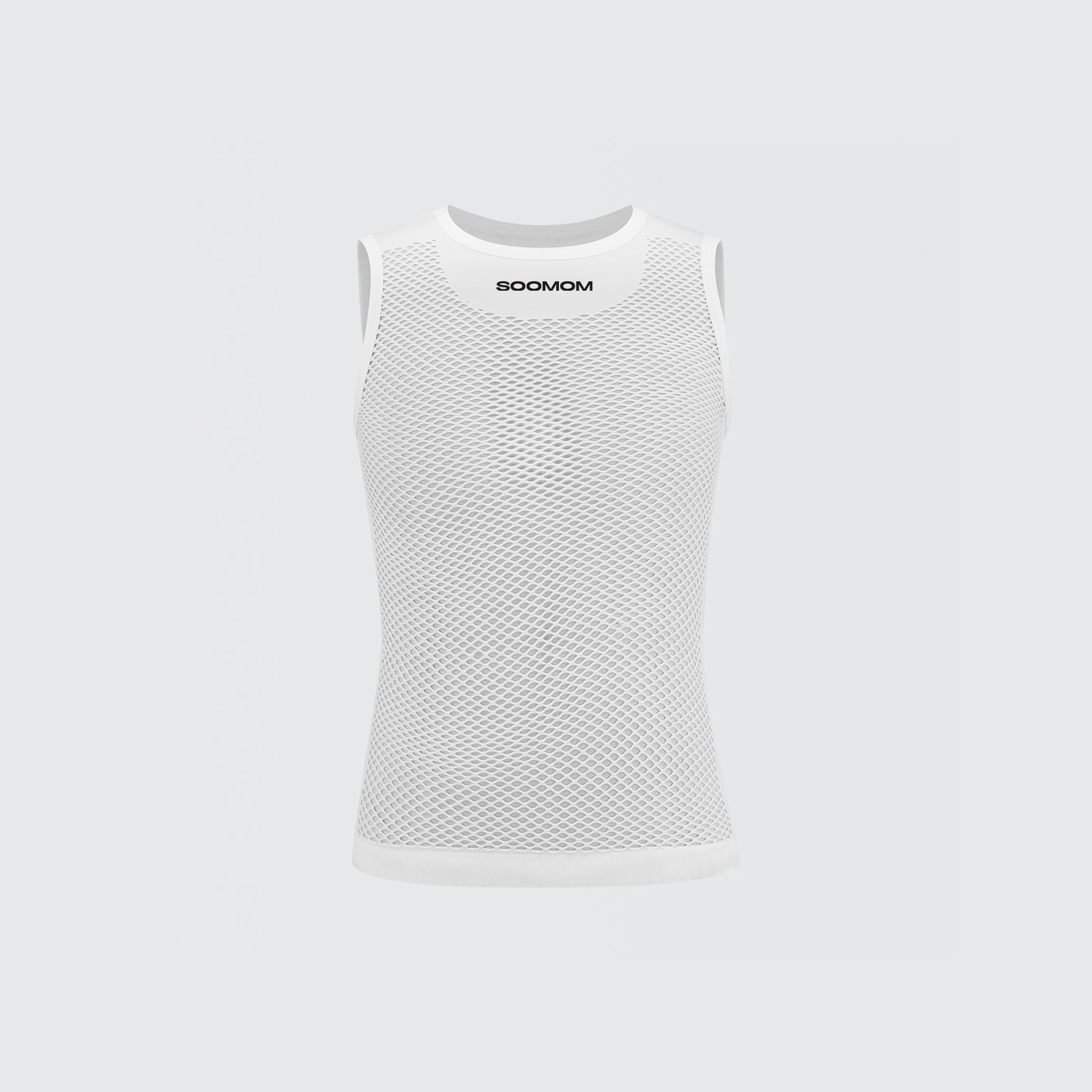All-Round Mesh Singlet Base Layer - White