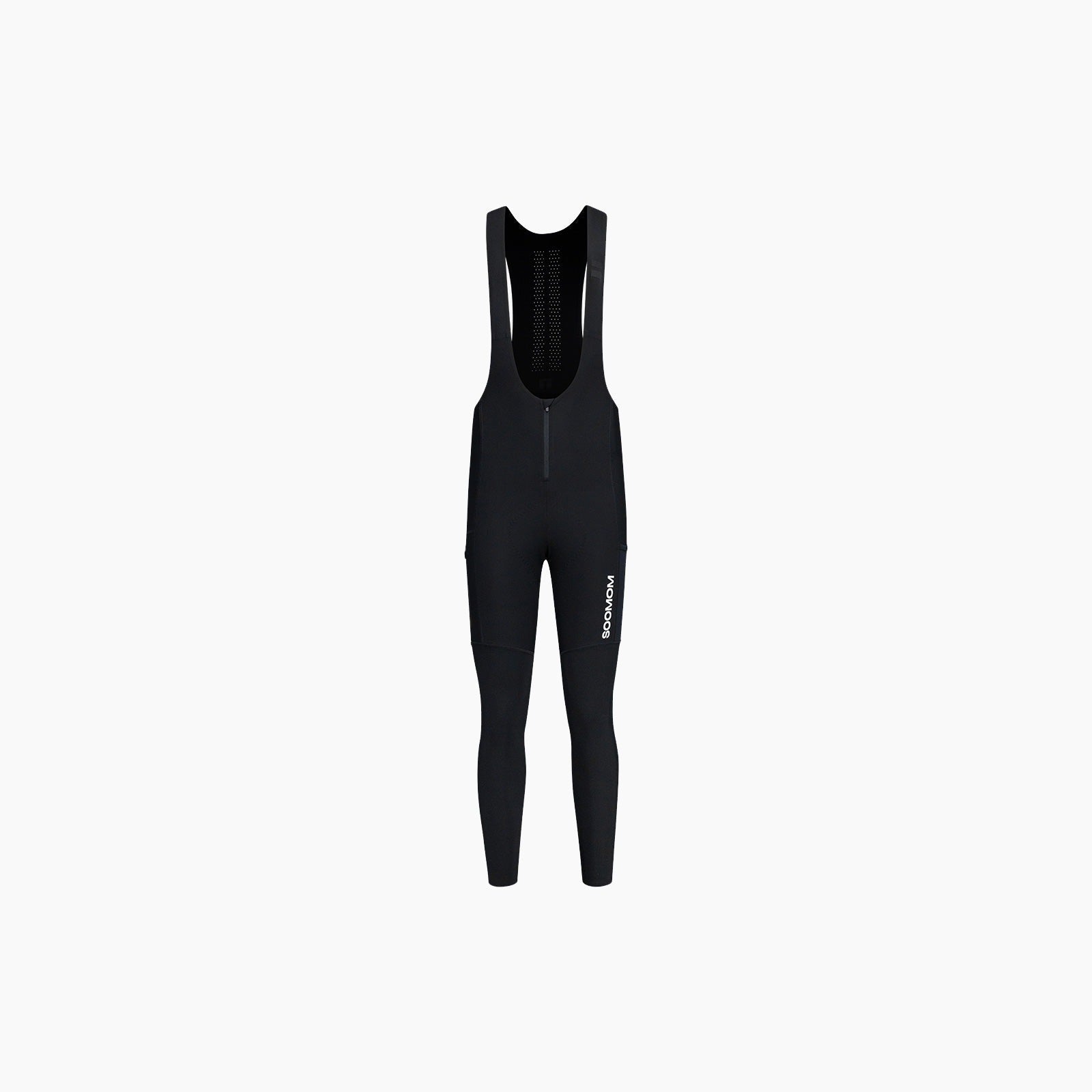 All-Round Windproof Utility Thermal Bib Tights - Black