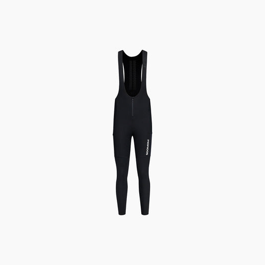 All-Round Windproof Utility Thermal Bib Tights - Black