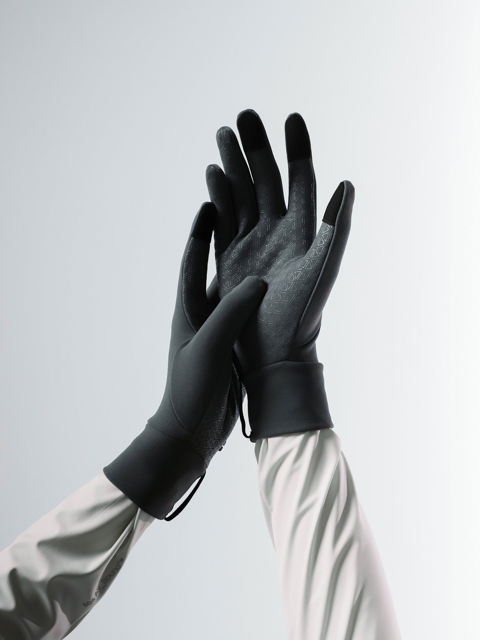 Base Reflective Thermal Gloves - Grey