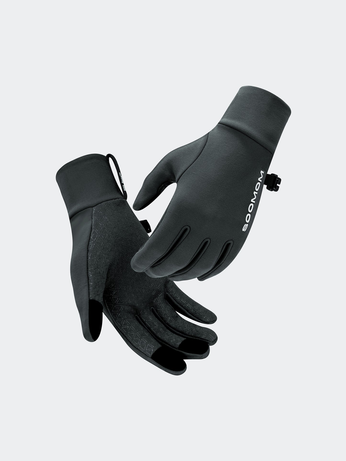 Base Reflective Thermal Gloves - Grey