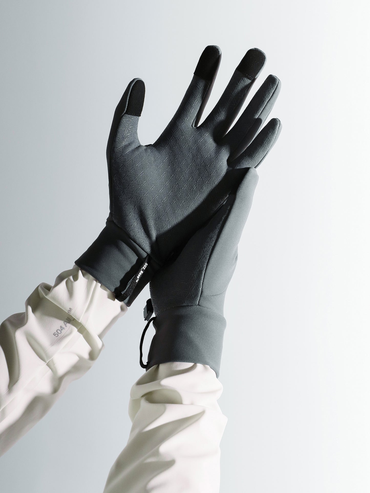 Base Reflective Thermal Gloves - Grey