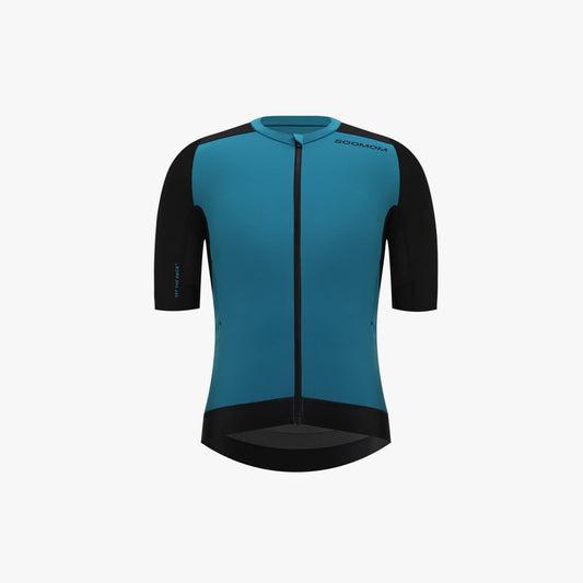 Escape Trailblock Cycling Jersey - Ocean Teal