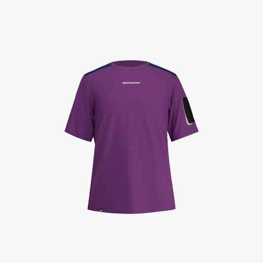 Escape Utility Tee - Deep Plum
