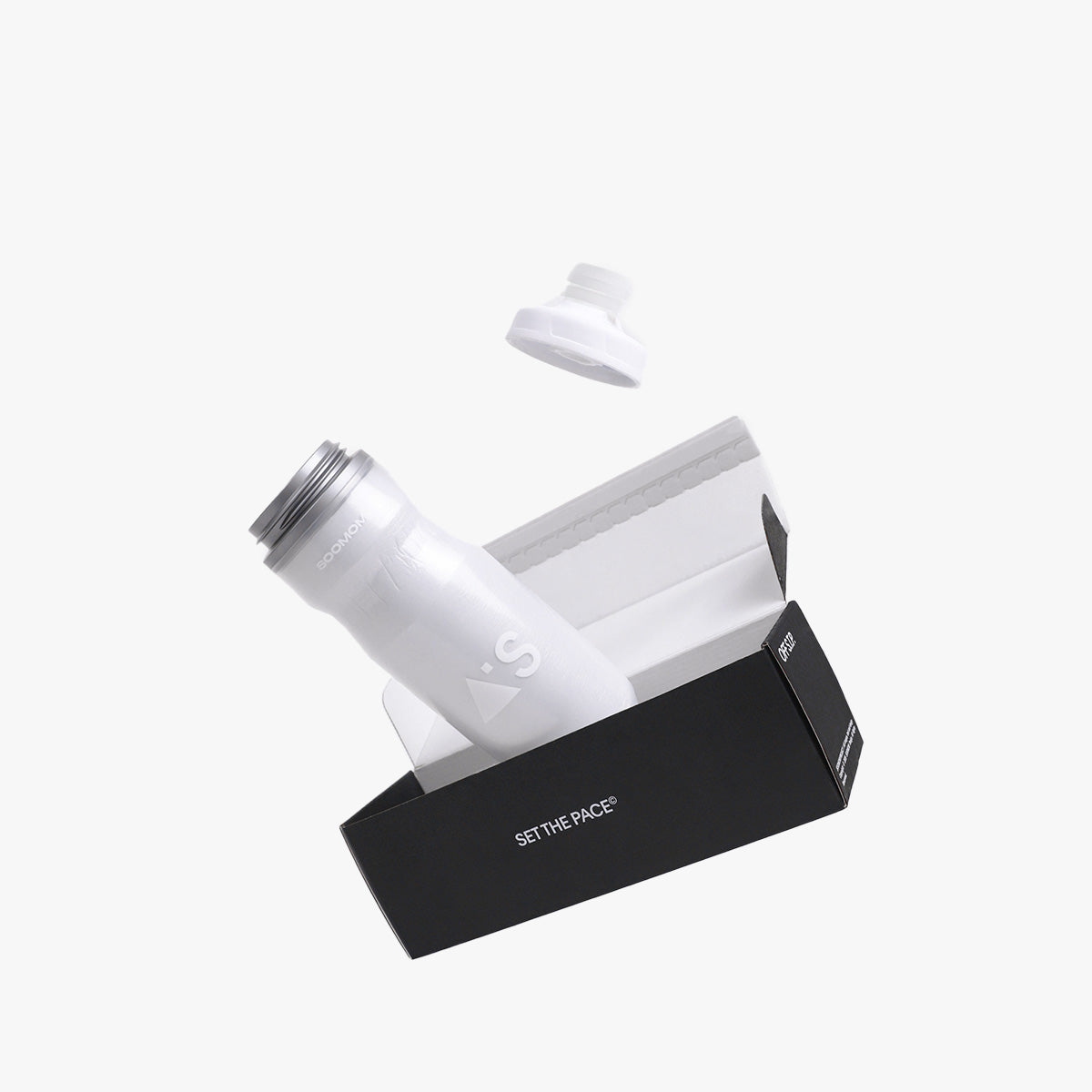 SOOMOM FlowTemp Bottle – Frost White