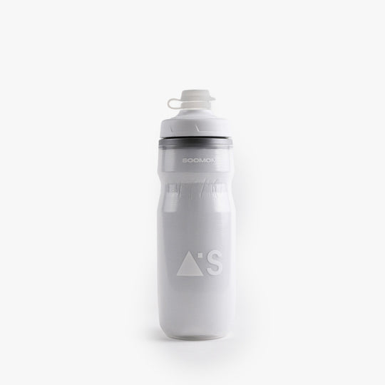 SOOMOM FlowTemp Bottle – Frost White