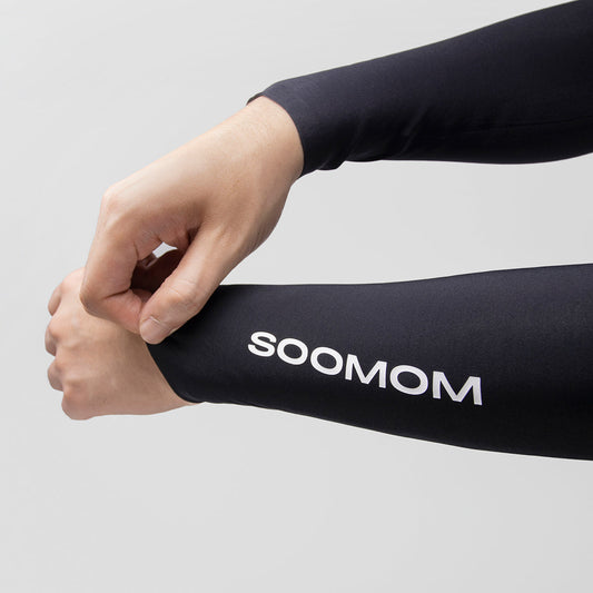 All-Round Thermal Arm Warmers - Black — alternate view