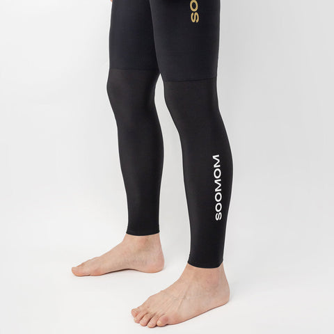 All-Round Thermal Leg Warmers - Black SOOMOM | Cycling Apparel