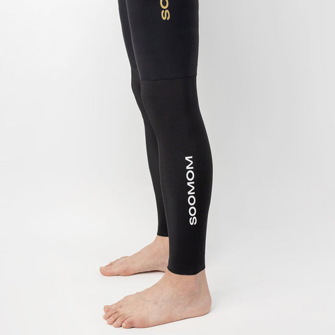 All-Round Thermal Leg Warmers - Black SOOMOM | Cycling Apparel