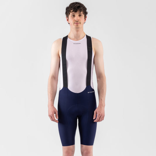 All-Round Bib Shorts - Navy — alternate view