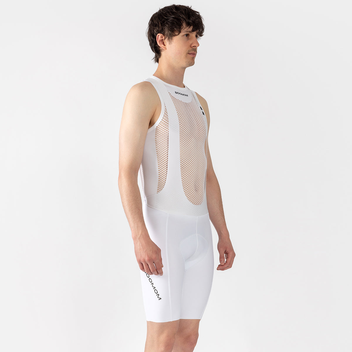 All-Round Bib Shorts - White