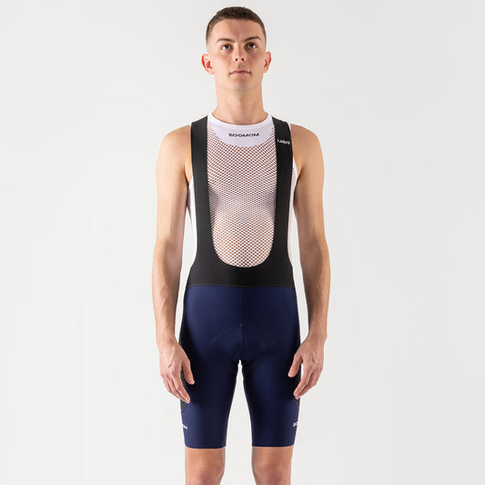 All-Round Force Bib Shorts - Navy — alternate view