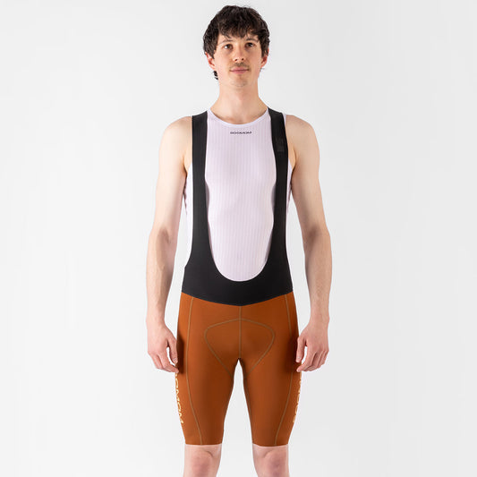 All-Round Lightweight Bib Shorts - Brown — alternate view