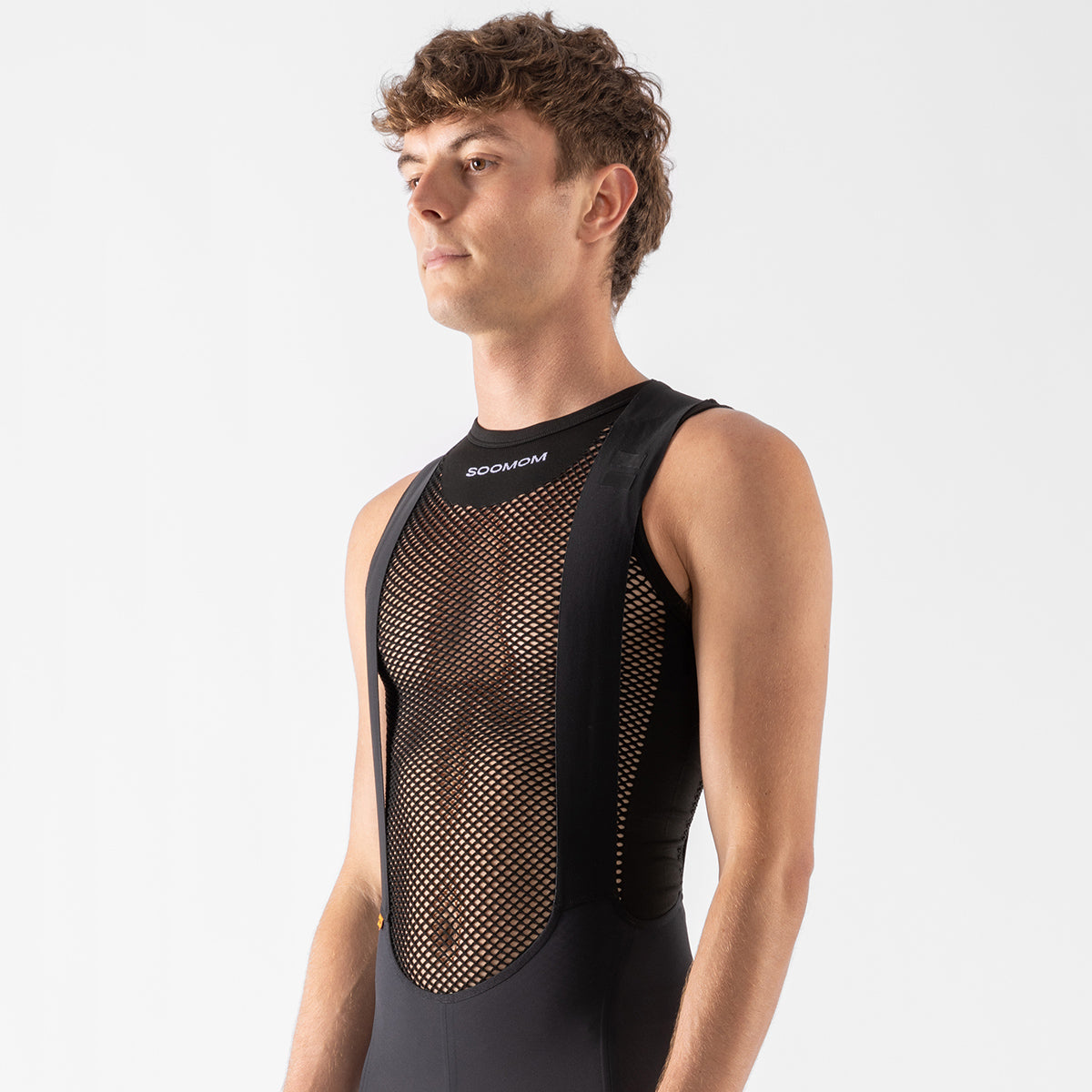 All-Round Mesh Singlet Base Layer - Black