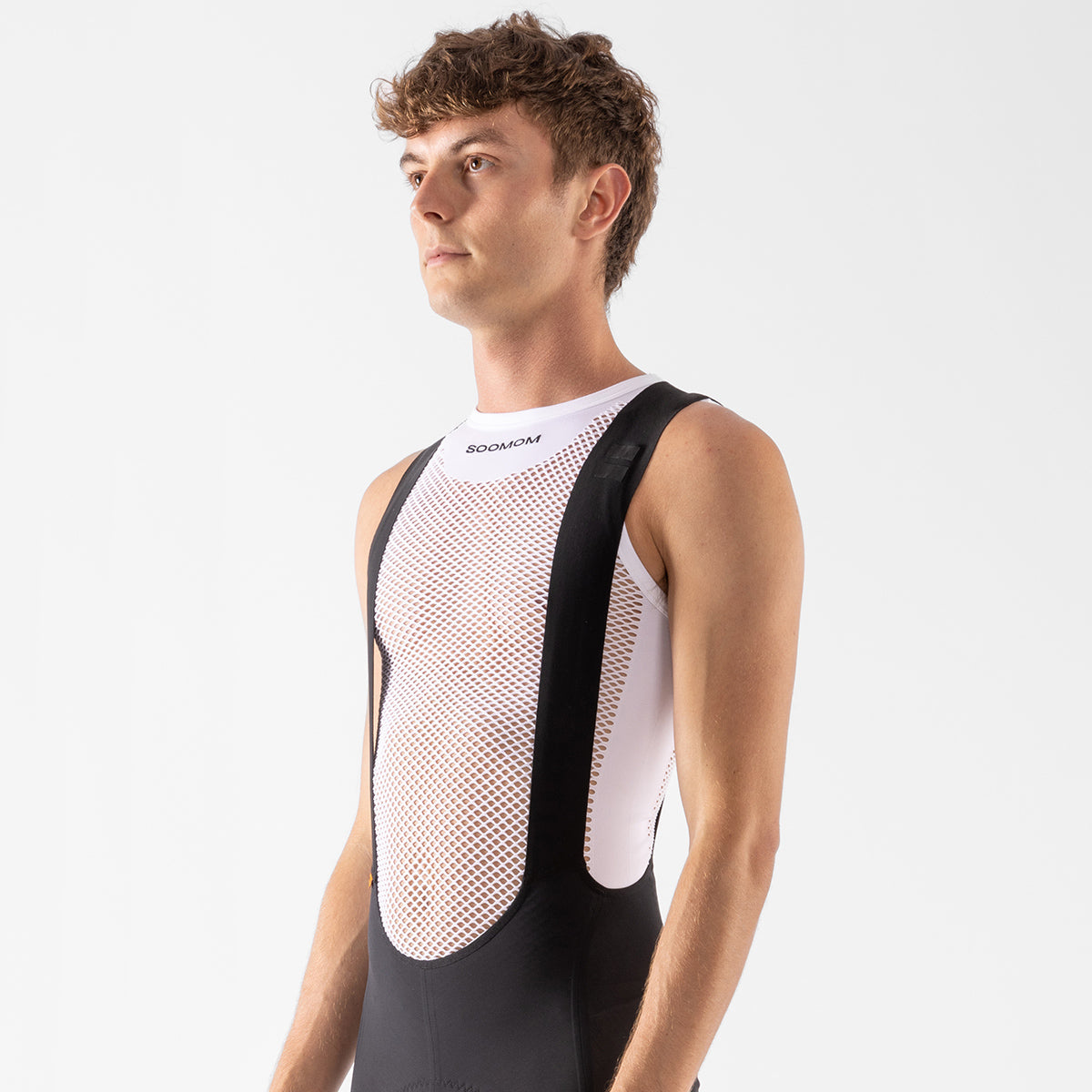 All-Round Mesh Singlet Base Layer - White