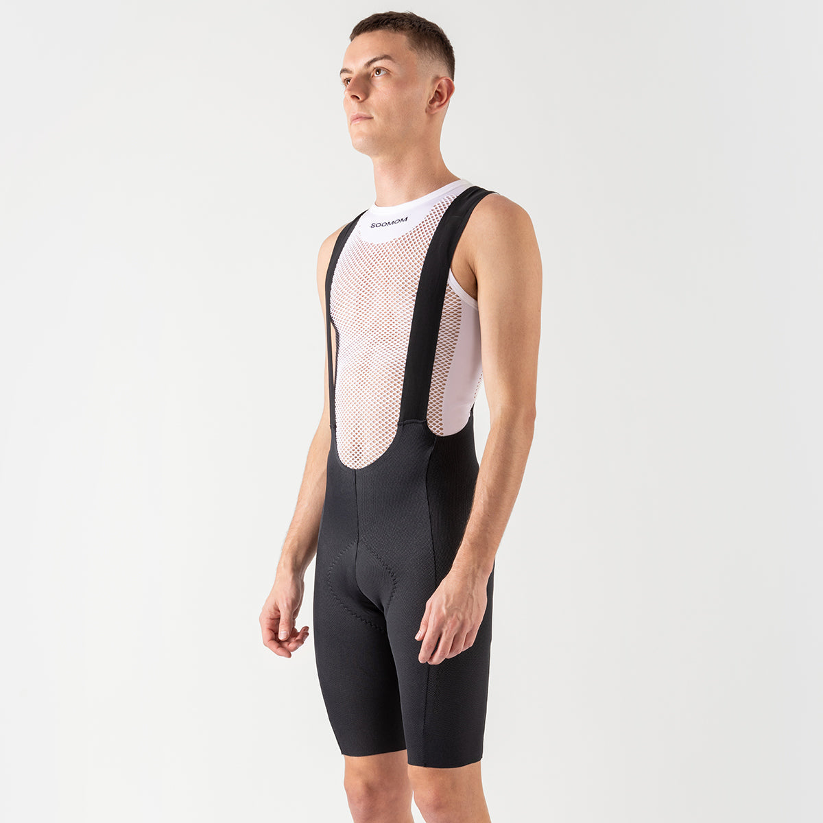 All-Round Reflective Bib Shorts - Black