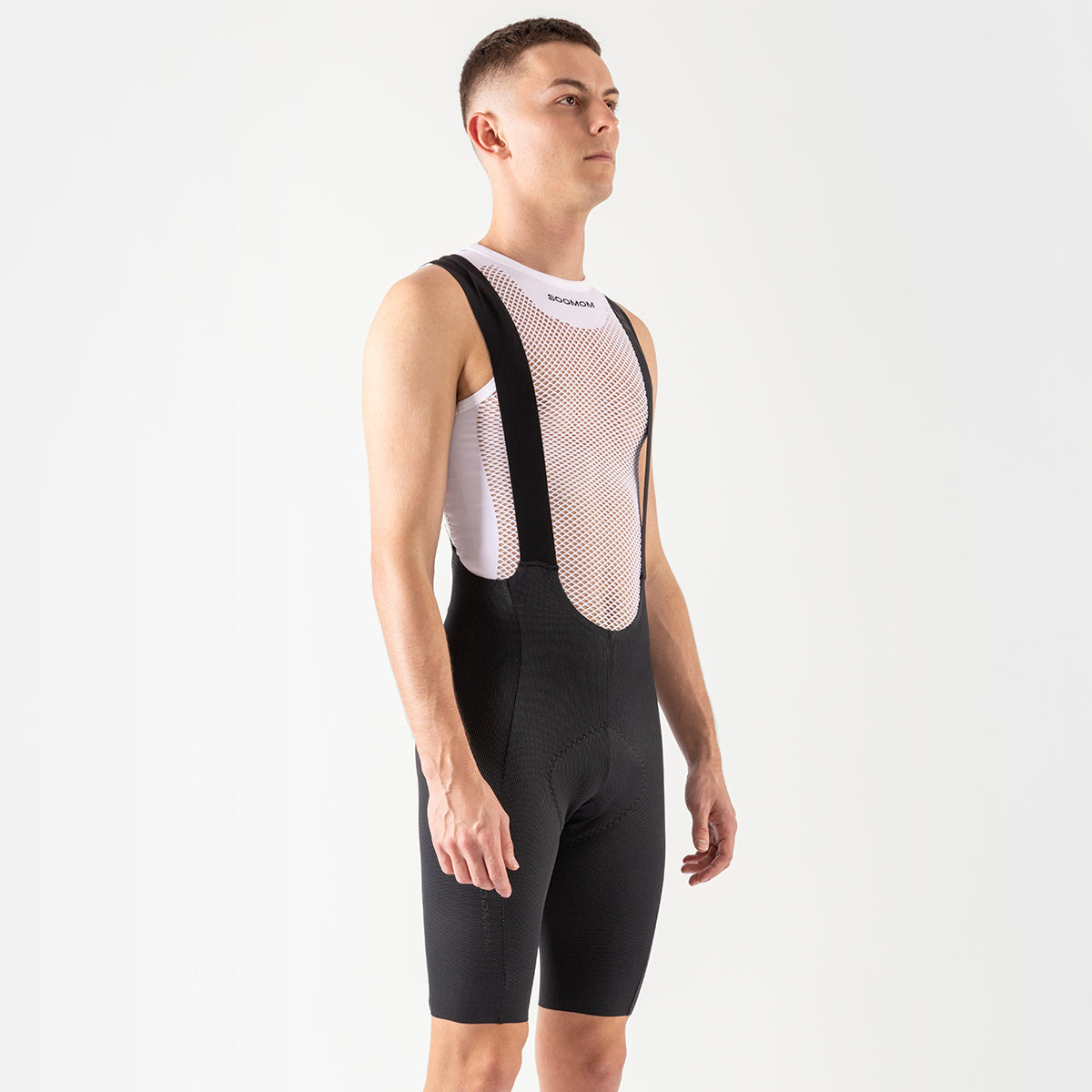All-Round Reflective Bib Shorts - Black
