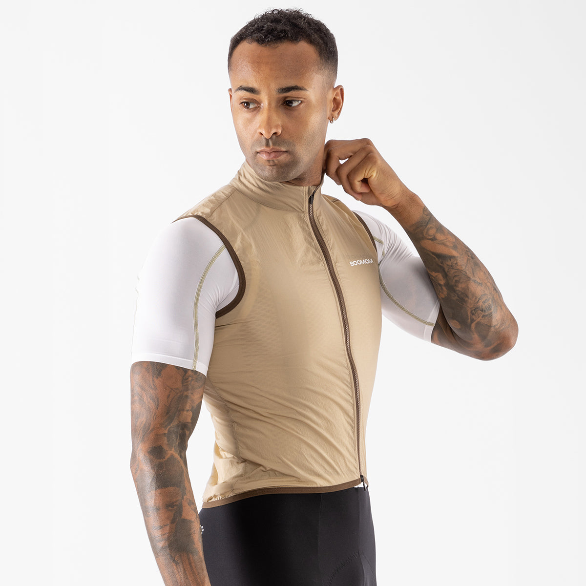Base Wind Gilet - Clay