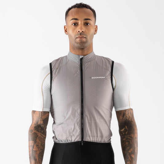 Base Wind Gilet - Steel — alternate view