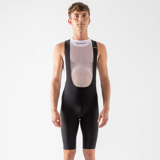 Race LAB//S HemTrim Bib Shorts - Black — alternate view